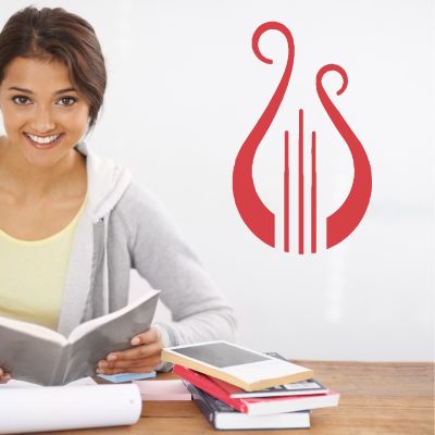 College Wall Decals - Alpha Chi Omega - Fraternities and Sororities - Coats of Arms