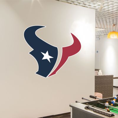 Sports Team Wall Decal - Houston Texans Football Team Logo