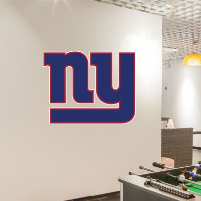 Sports Team Wall Decal - New York Giants Football Team Logo