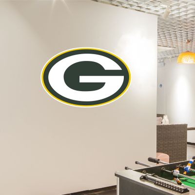 Sports Team Wall Decal - Green Bay Packers Football Team Logo