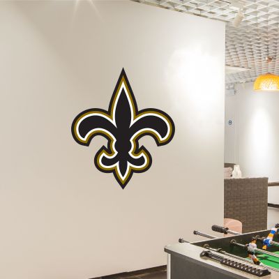 Sports Team Wall Decal - New Orleans Saints Football Team Logo