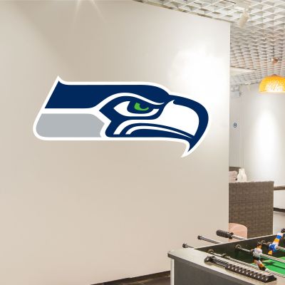 Sports Team Wall Decal - Seattle Seahawks Football Team Logo