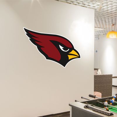 Sports Team Wall Decal - Arizona Cardinals Football Team Logo