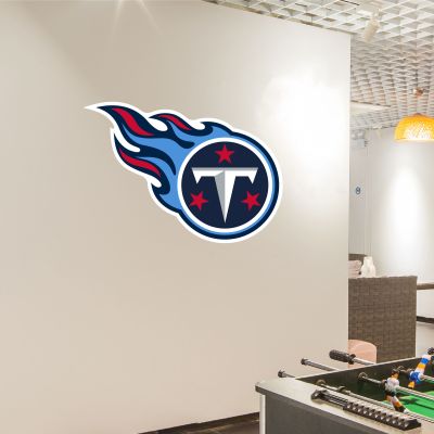 Sports Team Wall Decal - Tennessee Titans Football Team Logo