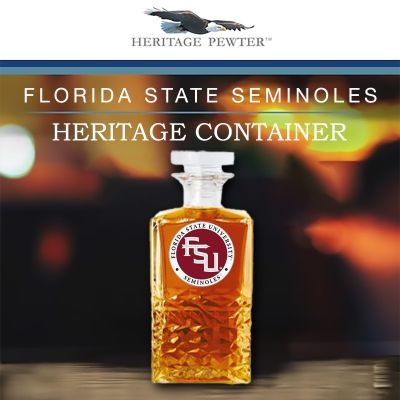 Florida State University - Heritage Decanter