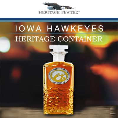 Iowa Hawkeyes - Heritage Decanter