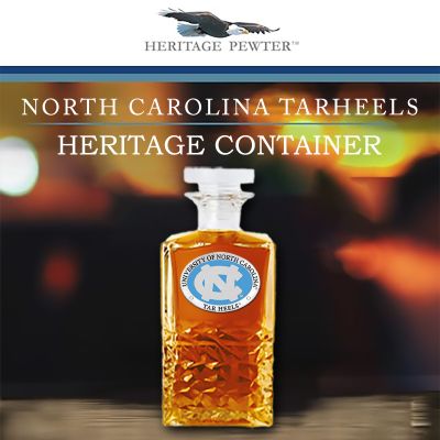 North Carolina Tarheels - Heritage Decanter