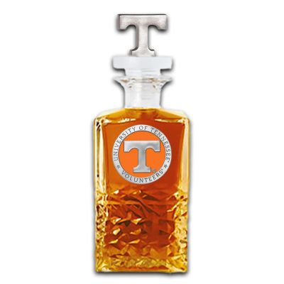 University of Tennessee Volunteers Heritage Decanter with 3D Topper