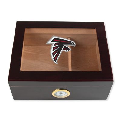 Cigar Humidor - Atlanta Falcons Football Full Color Team Logo