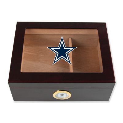Cigar Humidor - Dallas Cowboys Football Full Color Team Logo