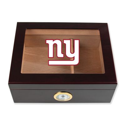 Cigar Humidor - New York Giants Football Full Color Team Logo