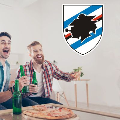 Soccer Wall Decals - Serie A League Italy	 Soccer Team Logos - UC Sampdoria