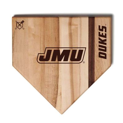 James Madison Dukes Baseball Home Plate Cutting Board