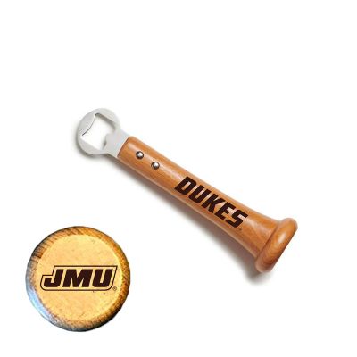 James Madison Dukes Baseball BBQ "Pickoff" Bottle Opener