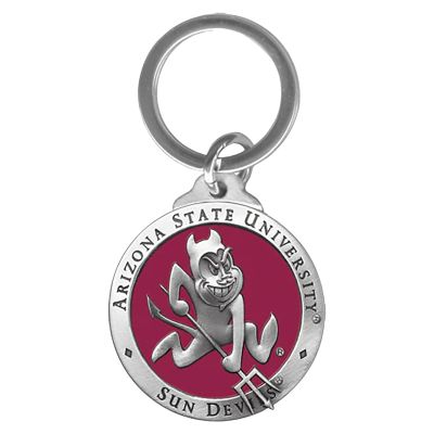 Arizona State-Sparky Logo Keychain