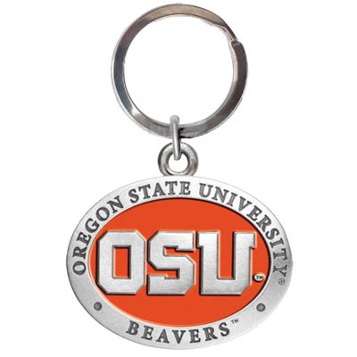 Oregon State University Beavers Keychain