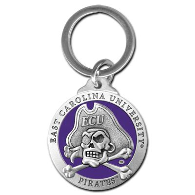East Carolina University Pirates Keychain