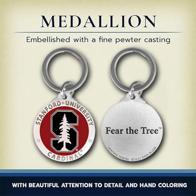 Stanford University Cardinal Keychain