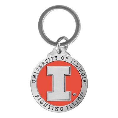 Illinois Fighting Illini Keychain