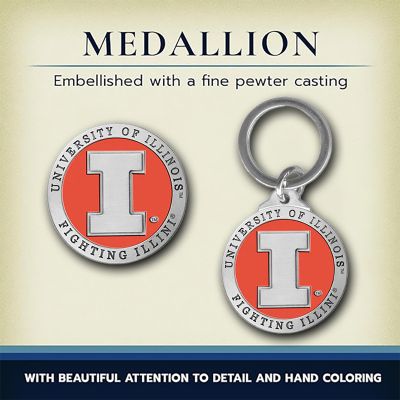 Illinois Fighting Illini Keychain