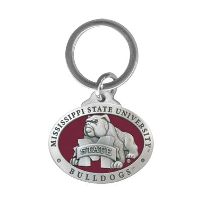 Mississippi State University Bulldogs Keychain