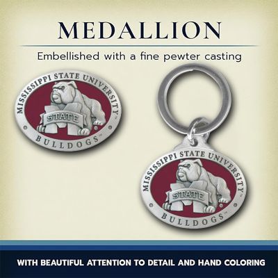 Mississippi State University Bulldogs Keychain