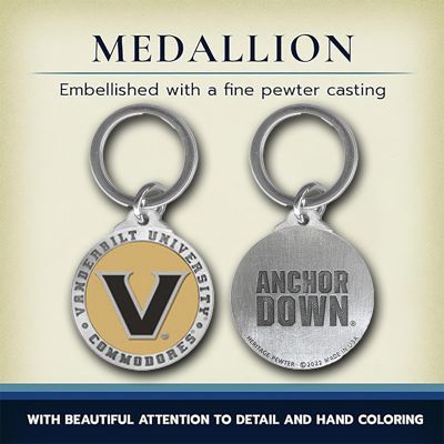 Vanderbilt University Commodores Keychain