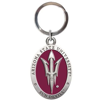 Arizona State-Pitchfork Logo Keychain