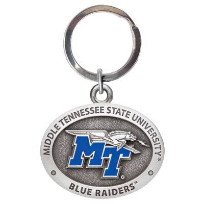 Middle Tennessee State Blue Raiders Keychain