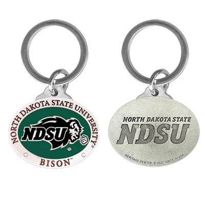 North Dakota State Bison Keychain