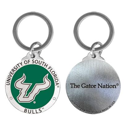 University of South Florida Bulls Keychain