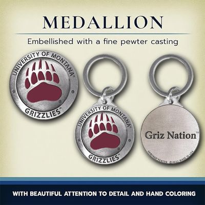 University of Montana Grizzlies Keychain