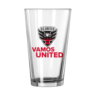 DC United 16oz Slogan Pint Glass