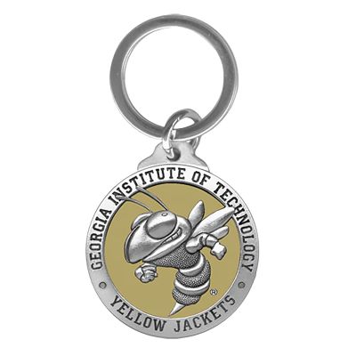 Georgia Tech Yellowjackets Keychain