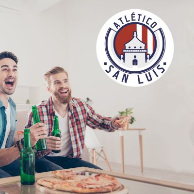 Soccer Wall Decals - Liga MX - Mexico Soccer Team Logos - Atletico San Luis