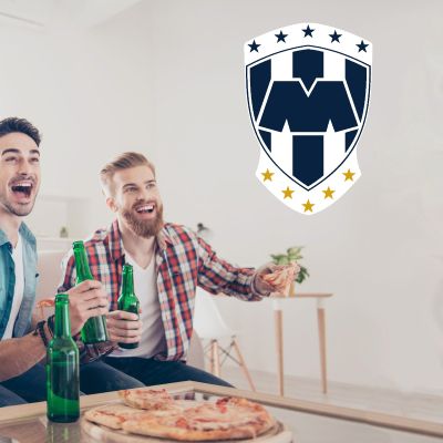 Soccer Wall Decals - Liga MX - Mexico Soccer Team Logos - Club de Futbol Monterrey