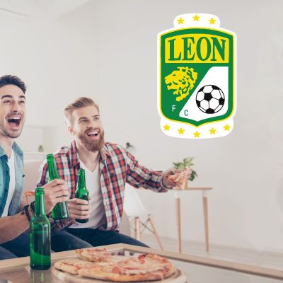 Soccer Wall Decals - Liga MX - Mexico Soccer Team Logos - Club Leon