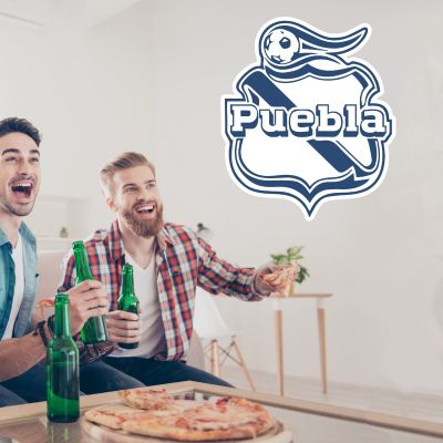 Soccer Wall Decals - Liga MX - Mexico Soccer Team Logos - Club Puebla