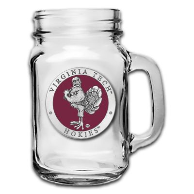Virginia Tech Hokies Mason Jar Mug