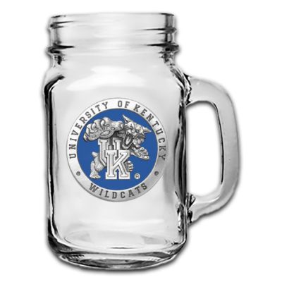 University of Kentucky Wildcats Mason Jar Mug