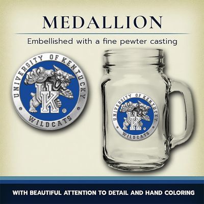 University of Kentucky Wildcats Mason Jar Mug