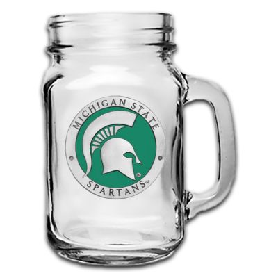 Michigan State Spartans Mason Jar Mug