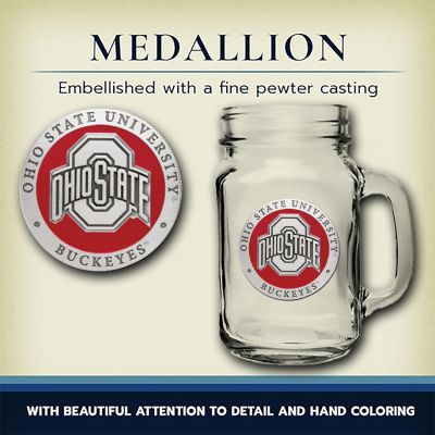 Ohio State Buckeyes Mason Jar Mug