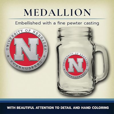 University of Nebraska Cornhuskers Mason Jar Mug