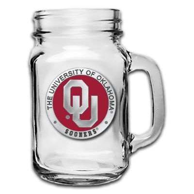 University of Oklahoma Sooners Mason Jar Mug
