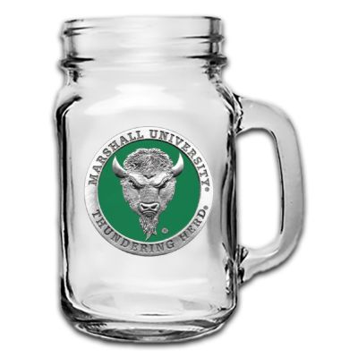 Marshall Thundering Herd Mason Jar Mug