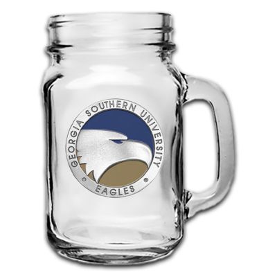 Georgia Southern University Eagles Mason Jar Mug