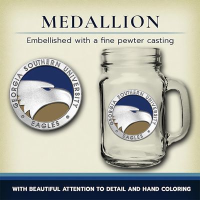 Georgia Southern University Eagles Mason Jar Mug
