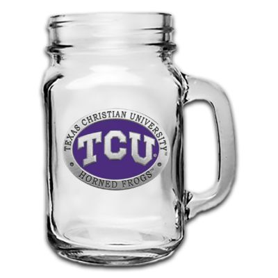 Texas Christian University - Horned Frogs Mason Jar Mug