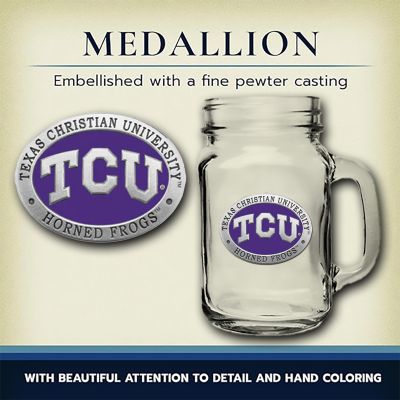 Texas Christian University - Horned Frogs Mason Jar Mug